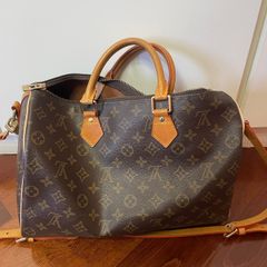 Bolsa Louis Vuitton Speed 35 Damier Original, Bolsa de mão Feminina Louis Vuitton  Usado 80655748