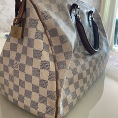 Bolsa Louis Vuitton Speed 35 Damier Original, Bolsa de mão Feminina Louis Vuitton  Usado 80655748