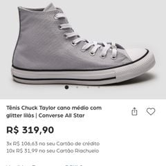 Tênis All Star Modelo Anos 80, Tênis Masculino All Star Usado 91138867