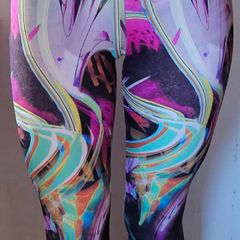 Calca Legging Estampada Liquido, Comprar Novos & Usados