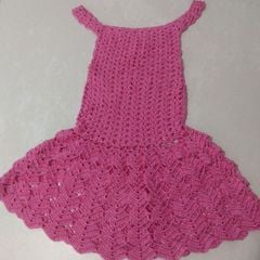 Preço de vestidinho de croche best sale para bebe