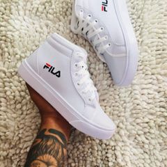 fila botinha branco