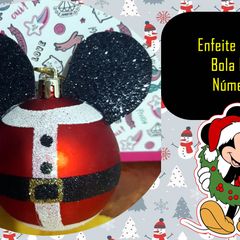 Bola De Natal Mickey | Comprar Novos & Usados | Enjoei