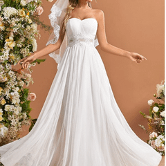 Vestido de Noiva Clássico Princesa Tomara Que Caia, Roupa de Casamento  Feminina Disney Nunca Usado 61261902