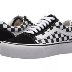 vans cano alto quadriculado