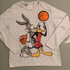 Zara camiseta looney tunes hot sale