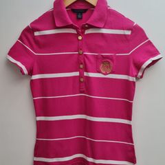 Camisa Polo Tommy Hilfiger Listrada feminina