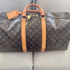 MALA LOUIS VUITTON KEEPALL 60 VIAGEM DAMIER AZUR