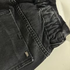 Calça Jeans Preta Cintura Alta Zara