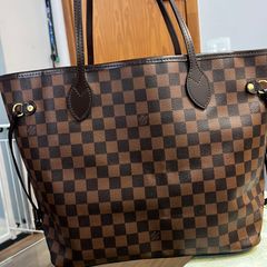 Louis Vuitton Original - Bolsa elipse de Canvas Monograma e Couro., Bolsa  de mão Feminina Louis Vuitton Usado 28261805, enjoei