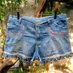 Short customizado 2024 com renda