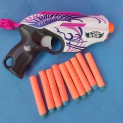 Lanca dardos nerf rebelle pink crush a4739 23cm hasbro