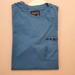 Camiseta Oakley Azul, Camiseta Feminina Oakley Usado 76612805, enjoei