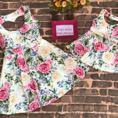 roupa para mae e filha igual