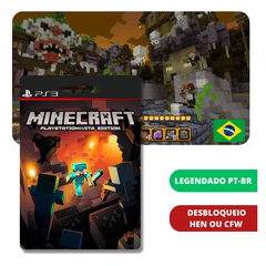 Minecraft - Ps3, Jogo de Videogame Playstation 3 Usado 90792557