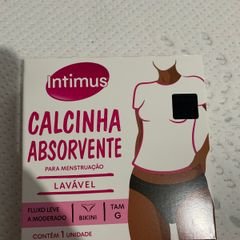 Calcinha Absorvente Menstrual Intimus Short M - compre em oferta