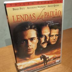 DVD Lendas Da Paixão Brad Pitt Anthony Hopkins Aidan Quinn