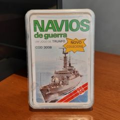 Quem se lembra do Super Trunfo de Navios de Guerra dos anos 80