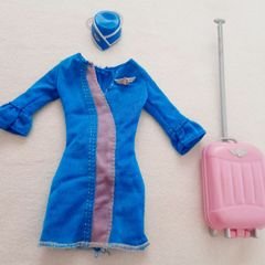 Kit Roupa Barbie (Muda de Cor), Brinquedo Barbie Usado 79706304