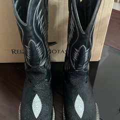 Bota couro de store boi reizinho botas