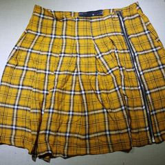 saia xadrez amarela renner