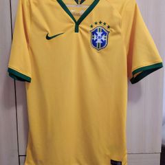 Camiseta Seleção Brasileira Amarela Cbf Tamanho Gg Masculina