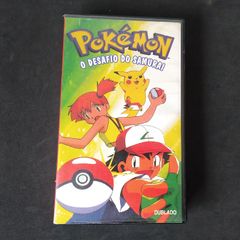 Fita VHS Pokémon - O Desafio do Samurai nº 2 Dublado Paris Filmes. Em  estado de
