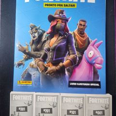 Album De Figurinhas Fortnite Ilustrado 12 Envelopes Panini