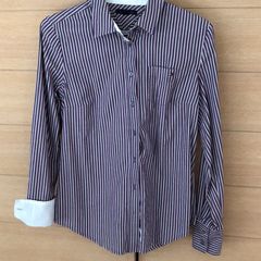 Camisa Manga Longa Listrada Tommy Hilfiger, Camisa Feminina Tommy Hilfiger  Usado 96029656