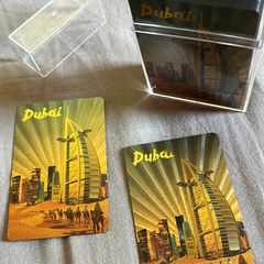 Baralho de cartas em folha de ouro - Burj Al Arab Hotel