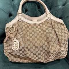 Bolsa Gucci Grande Dourada Original, Bolsa de mão Feminina Gucci Usado  90687225