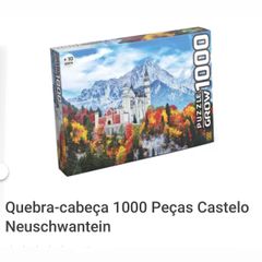 Quebra-cabeça 1000 peças - Castelo de Neuschwanstein