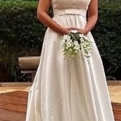 vestido renda renascença noiva