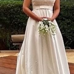 vestido de noiva renda renascença