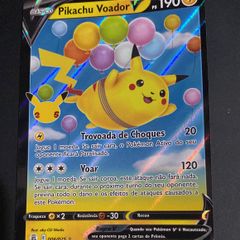 Carta Pokemon Pikachu Voador V Celebrações