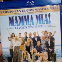 Blu-ray Mamma Mia - Lá Vamos Nós De Novo (lacrado)