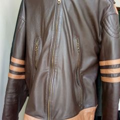 jaqueta de couro de bufalo feminina