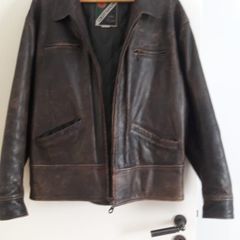 jaqueta de couro de bufalo feminina