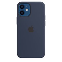 Capa para iPhone 12 Mini em Silicone Marinho Escuro - Apple