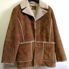 jaqueta couro de porco