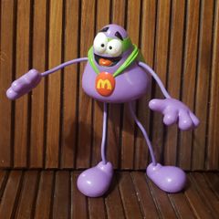 Boneco do Papa Burguer mascote do McDonalds, movimenta