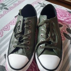 Converse on sale verde militar