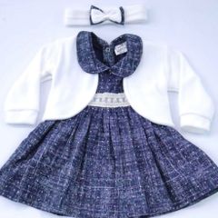 Vestido Louis Vuitton Inspiração, Roupa Infantil para Menina Louis-Vuitton-Inspiracao  Nunca Usado 42580372