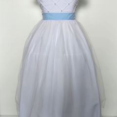 Vestido Dama de Honra Azul Tiffany Maravilhoso | Roupa Infantil para Menina  Dream Girl Usado 79073499 | enjoei