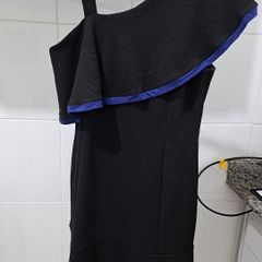 Vestido Plus Size Detalhe em Babados