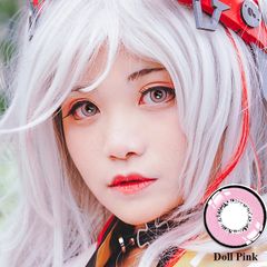 Lente de Contato Cinza Cosplay Anime Halloween Fantasia Promoção