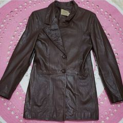 jaqueta imitação de couro