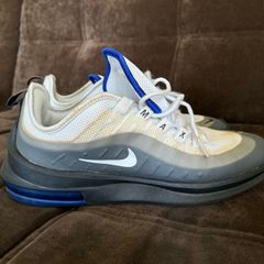 Air max axis sales branco e azul