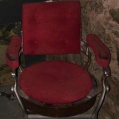 Cadeira de Barbeiro Infantil, Produto Vintage e Retro Hidráulica Nunca  Usado 58683874