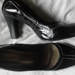 sapato feminino bico quadrado